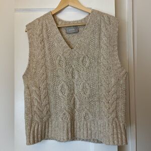 Everlane Sweater Vest in Wool/Cotton/Alpaca